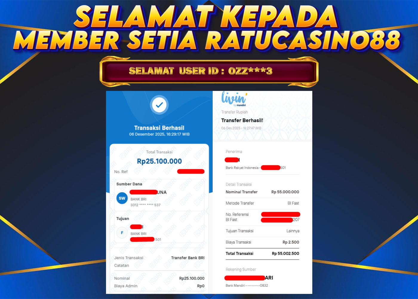 WITHDRAWAL MEMBER 144